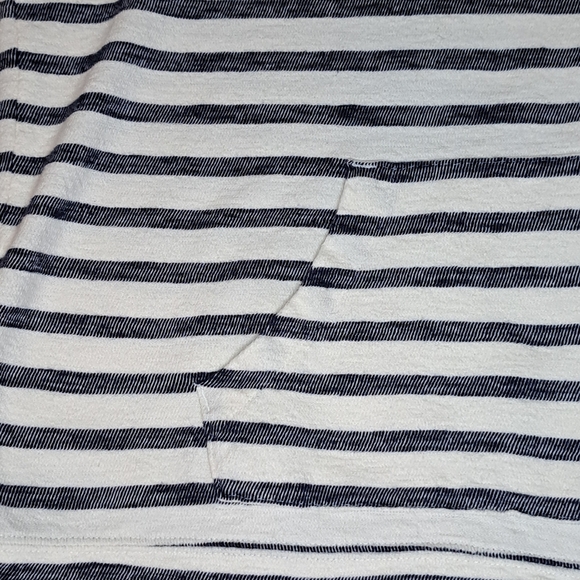 Old Navy Navy and White Striped Hoodie Zip Sweatshirt Size XXL $13 - Picture 8 of 9